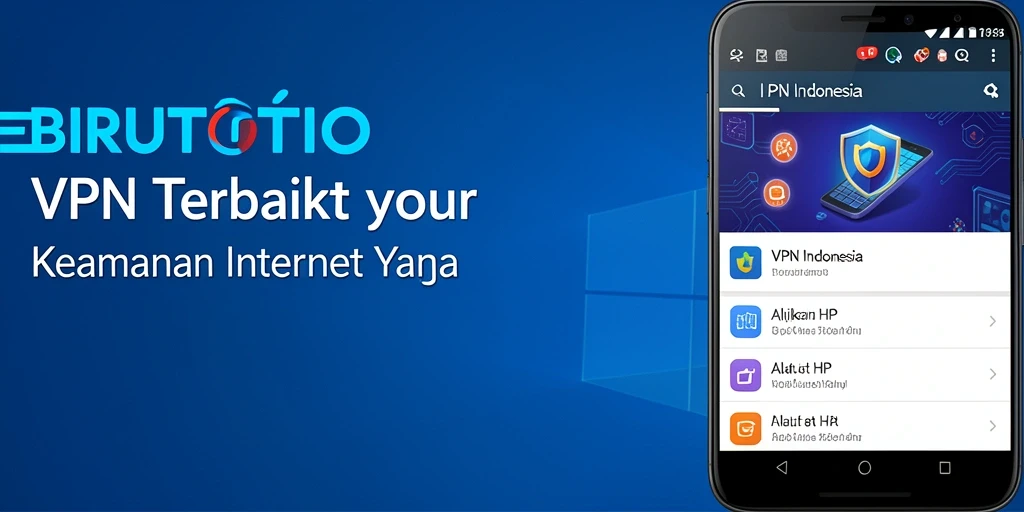 Antarmuka BIRUTOTO yang mudah digunakan dan fungsional sebagai VPN Indonesia.