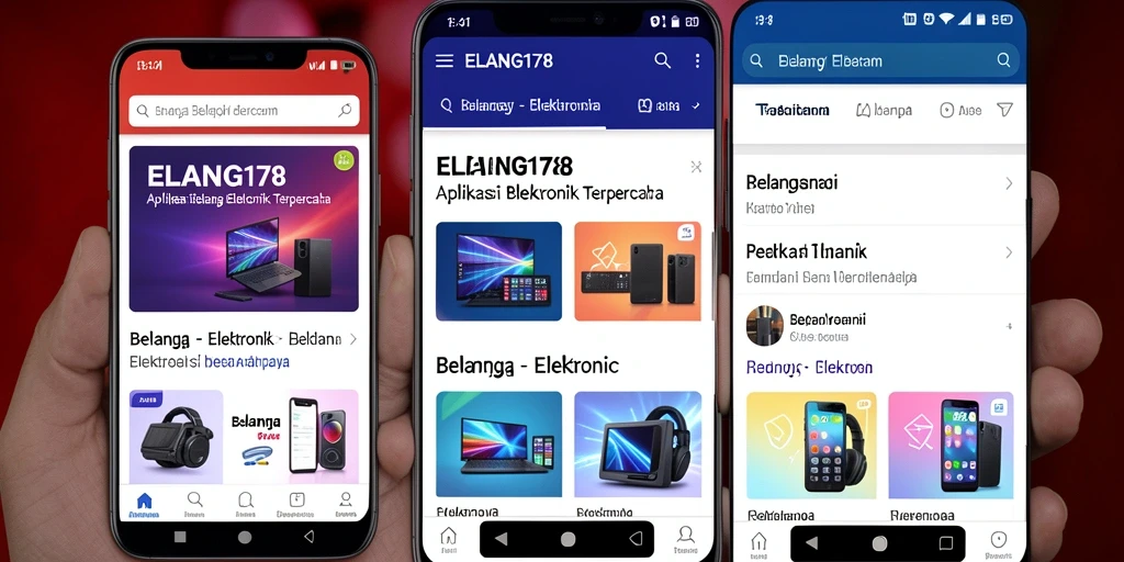 Tampilan antarmuka ELANG178 yang menarik dan fungsional.