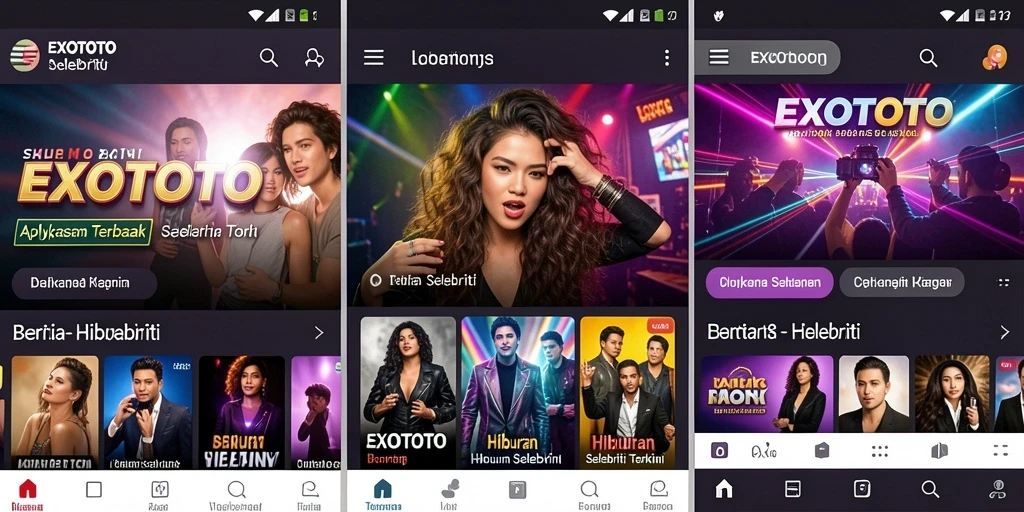 Tampilan antarmuka <strong>EXOTOTO</strong> yang informatif dan menarik.