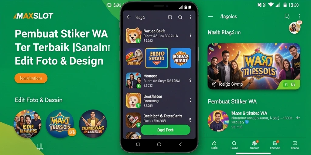 Tampilan antarmuka pengguna MAXSLOT yang intuitif dan kreatif.